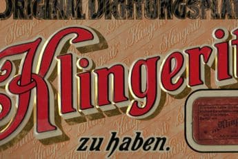 Historische Aufnahme aus der KLINGER Unternehmensgeschichte