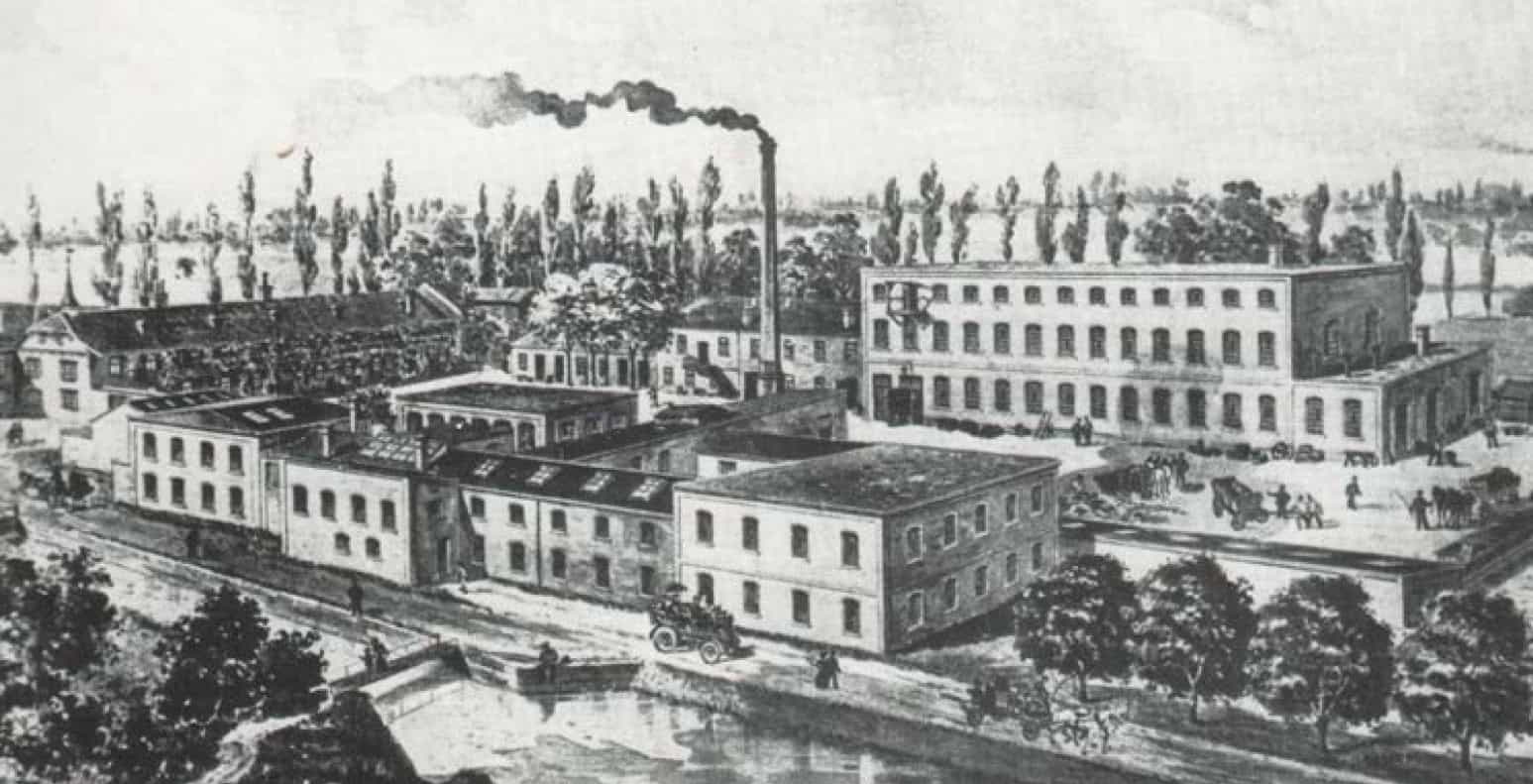 Historische Aufnahme aus der KLINGER Unternehmensgeschichte